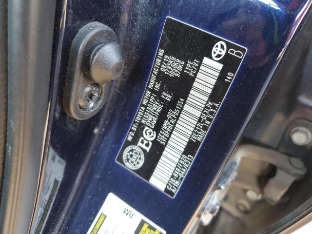 5YFBPRBE8LP051354 - 2020 TOYOTA COROLLA LE Mavi foto 13