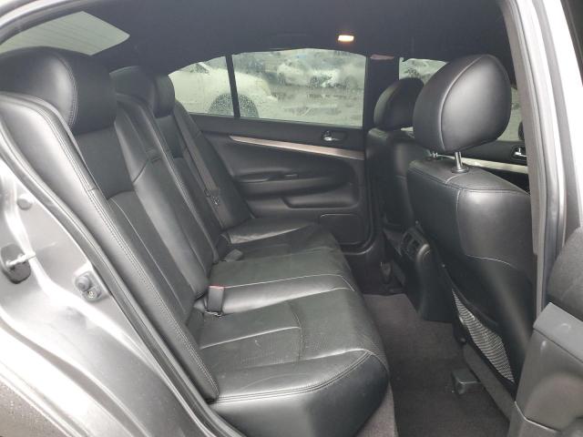 JN1CV6APXDM717813 - 2013 INFINITI G37 BASE ნაცრისფერი ფოტო 10