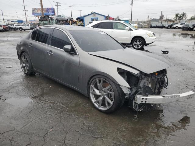 JN1CV6APXDM717813 - 2013 INFINITI G37 BASE ნაცრისფერი ფოტო 4