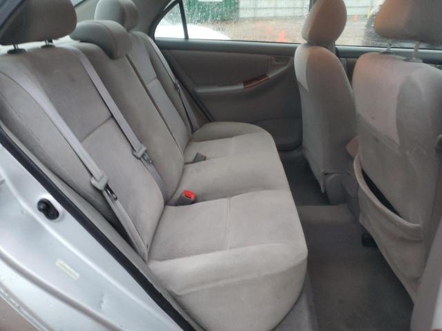 1NXBR32E46Z750121 - 2006 TOYOTA COROLLA CE SILVER photo 10