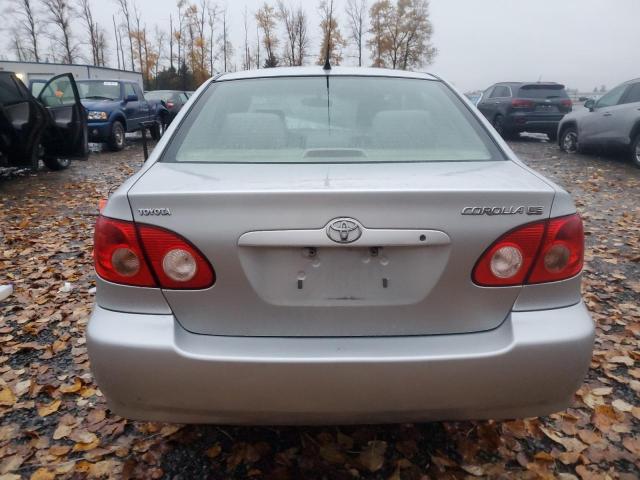 1NXBR32E46Z750121 - 2006 TOYOTA COROLLA CE SILVER photo 6