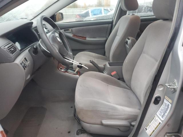 1NXBR32E46Z750121 - 2006 TOYOTA COROLLA CE SILVER photo 7