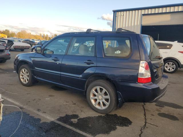JF1SG65656H756492 - 2006 SUBARU FORESTER 2.5X PREMIUM BLUE photo 2