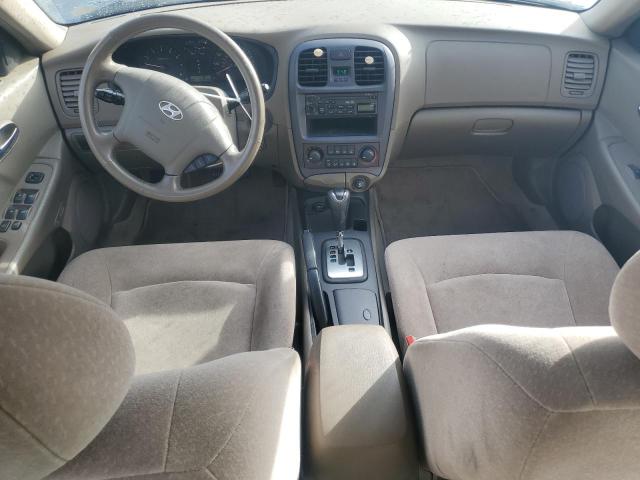 KMHWF25S04A078031 - 2004 HYUNDAI SONATA GL BLACK photo 8