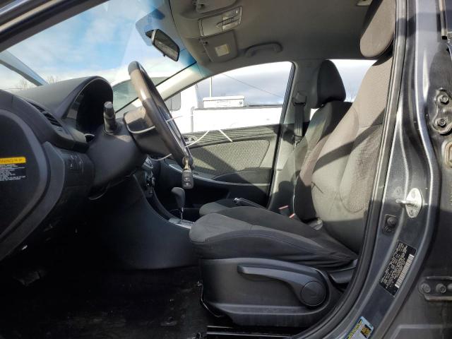 KMHCT5AE5DU097508 - 2013 HYUNDAI ACCENT GLS 灰色 照片 7