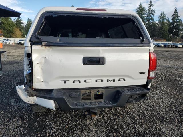5TFDZ5BNXHX025892 - 2017 TOYOTA TACOMA DOUBLE CAB WHITE photo 6