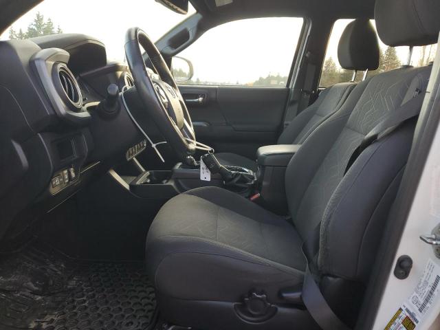 5TFDZ5BNXHX025892 - 2017 TOYOTA TACOMA DOUBLE CAB WHITE photo 7