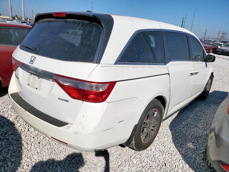 5FNRL5H66DB063387 - 2013 HONDA ODYSSEY EXL 白色 照片 3