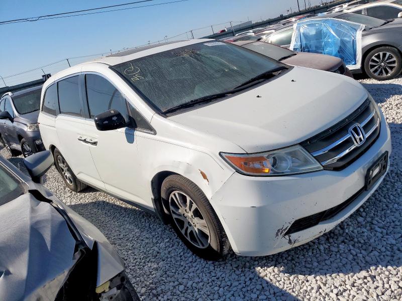 5FNRL5H66DB063387 - 2013 HONDA ODYSSEY EXL 白色 照片 4