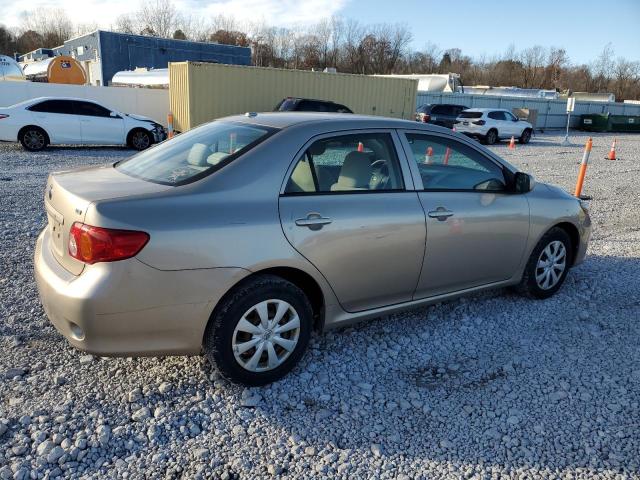 2T1BU40E79C086006 - 2009 TOYOTA COROLLA BASE 金色 照片 3