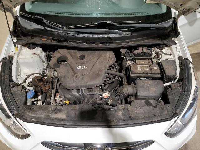 KMHCT5AE1FU208719 - 2015 HYUNDAI ACCENT GS თეთრი ფოტო 11