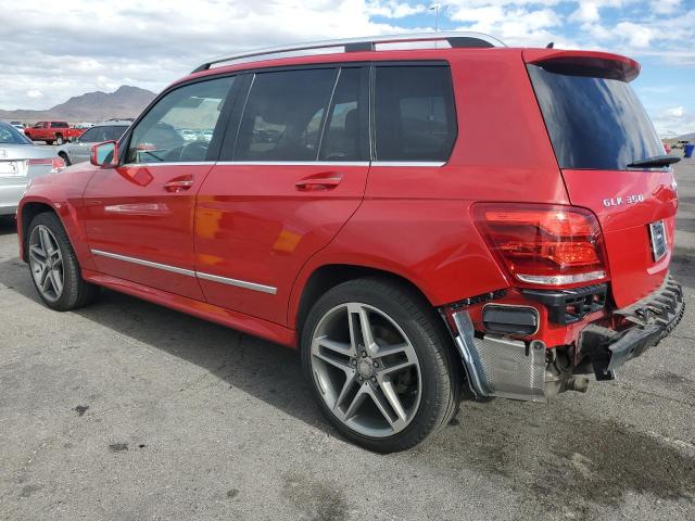 WDCGG5HB0DG056511 - 2013 MERCEDES-BENZ GLK 350 RED photo 2