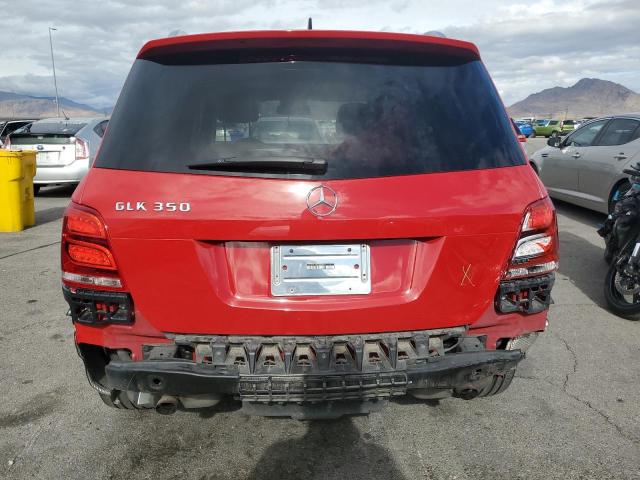 WDCGG5HB0DG056511 - 2013 MERCEDES-BENZ GLK 350 RED photo 6
