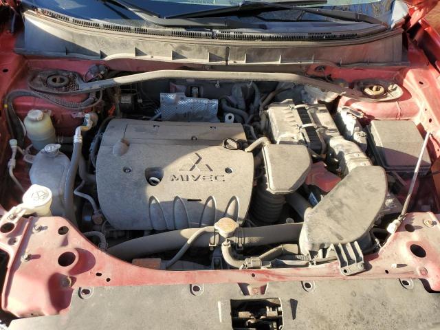 JA4AS3AW9BU037282 - 2011 MITSUBISHI OUTLANDER SE ბურგუნდია ფოტო 12