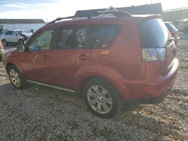 JA4AS3AW9BU037282 - 2011 MITSUBISHI OUTLANDER SE ბურგუნდია ფოტო 2