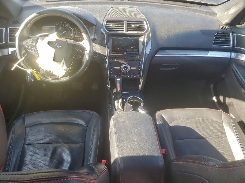 1FM5K8GT0GGC03157 - 2016 FORD EXPLORER SPORT أسود صورة 8