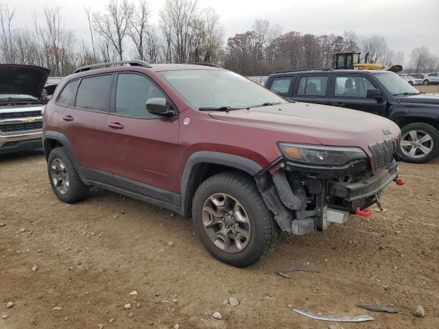 1C4PJMBX7KD253583 - 2019 JEEP CHEROKEE TRAILHAWK BURGUNDY photo 4