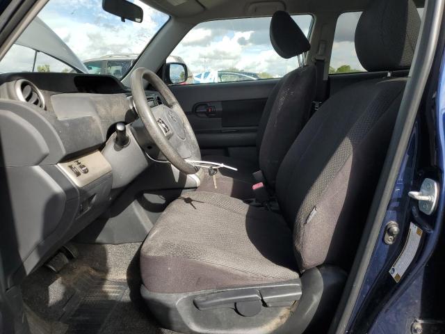 JTLKE50E181032324 - 2008 TOYOTA SCION XB BLUE photo 7