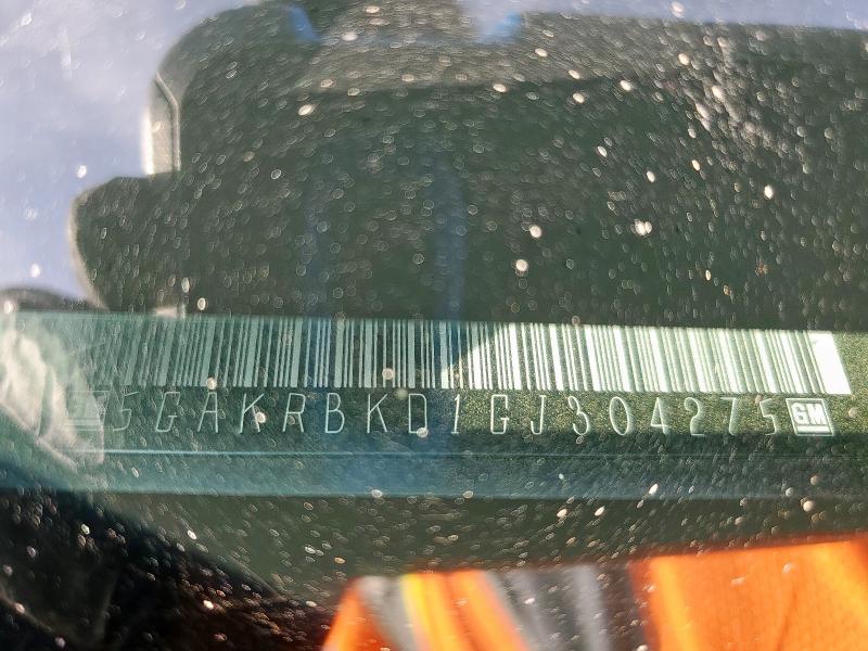 5GAKRBKD1GJ304275 - 2016 BUICK ENCLAVE WHITE photo 13