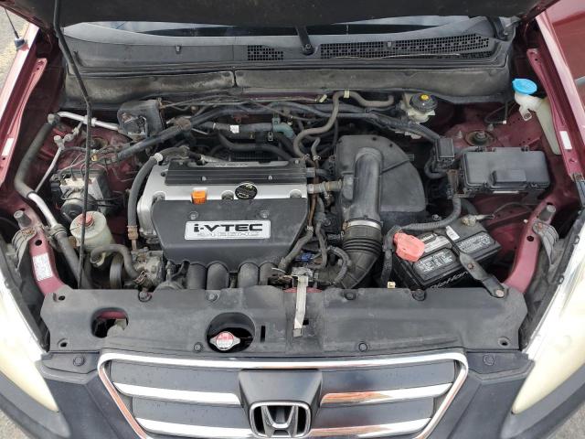 SHSRD78806U402845 - 2006 HONDA CR-V EX MAROON photo 12