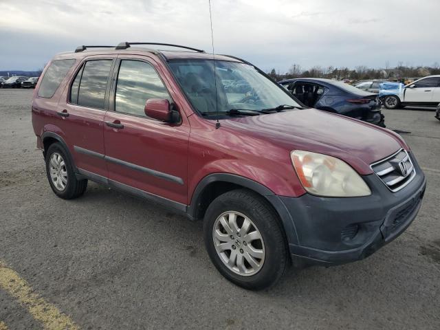 SHSRD78806U402845 - 2006 HONDA CR-V EX MAROON photo 4