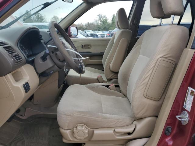 SHSRD78806U402845 - 2006 HONDA CR-V EX MAROON photo 7