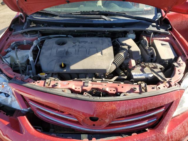 2T1BU4EEXDC964979 - 2013 TOYOTA COROLLA BASE 红色 照片 11