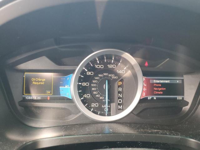 1FM5K8D82DGC09652 - 2013 FORD EXPLORER XLT Niebieski zdjęcie 9