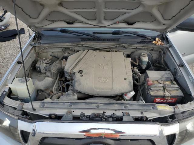5TEJU62N48Z536983 - 2008 TOYOTA TACOMA DOUBLE CAB PRERUNNER SILVER photo 11