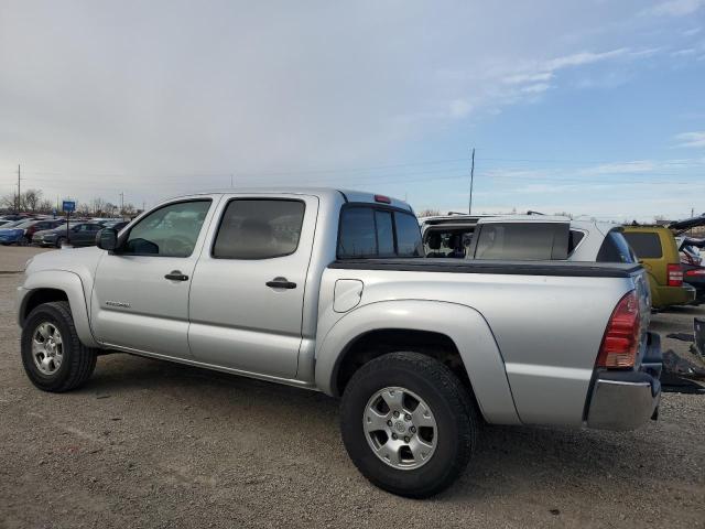 5TEJU62N48Z536983 - 2008 TOYOTA TACOMA DOUBLE CAB PRERUNNER SILVER photo 2