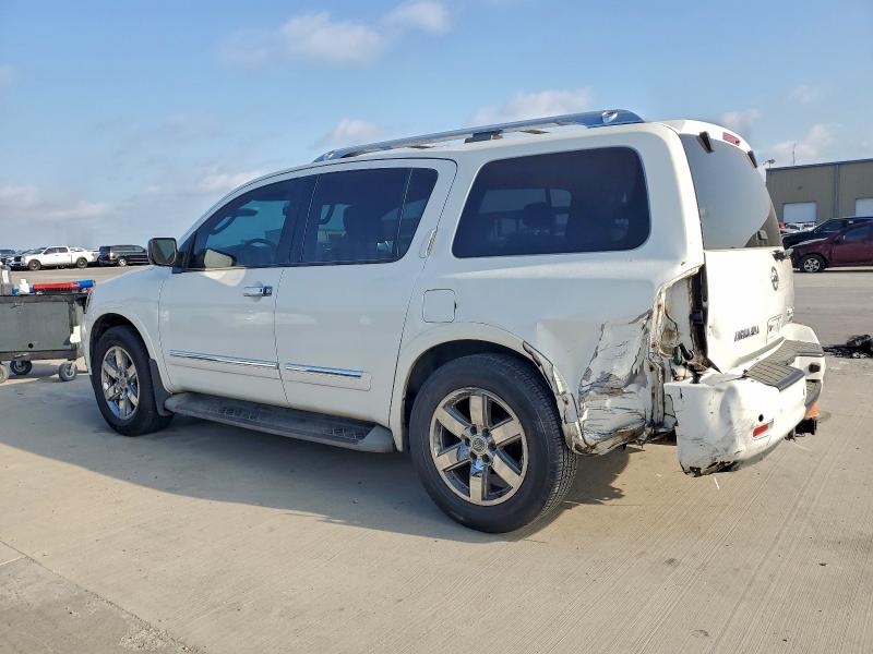 5N1BA0NF4BN608947 - 2011 NISSAN ARMADA PLATINUM თეთრი ფოტო 2