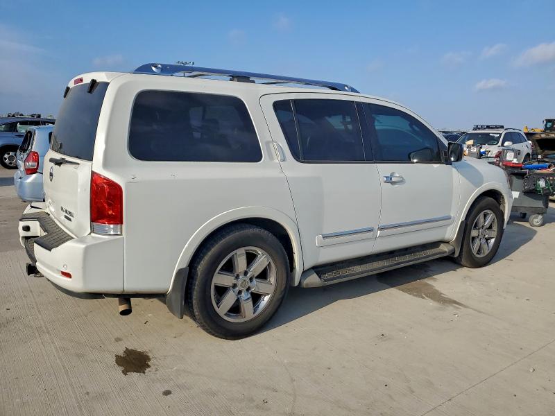 5N1BA0NF4BN608947 - 2011 NISSAN ARMADA PLATINUM თეთრი ფოტო 3