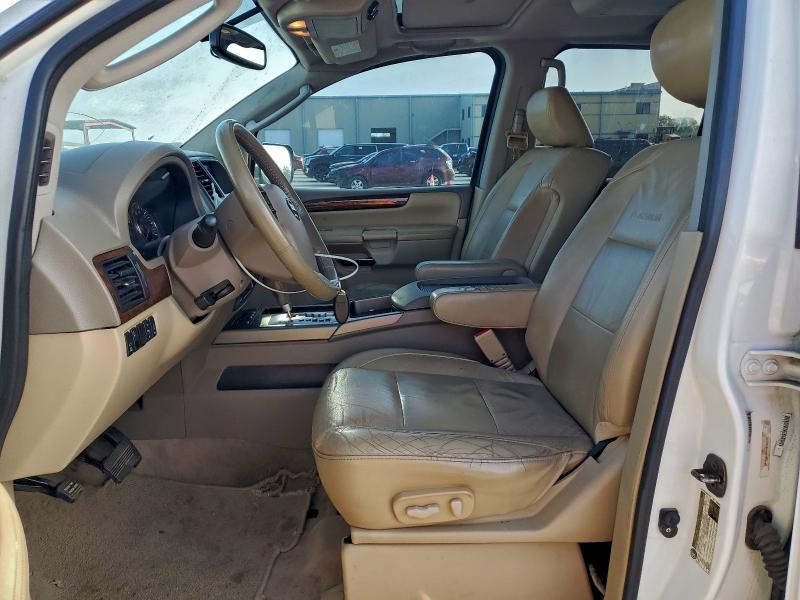 5N1BA0NF4BN608947 - 2011 NISSAN ARMADA PLATINUM თეთრი ფოტო 7