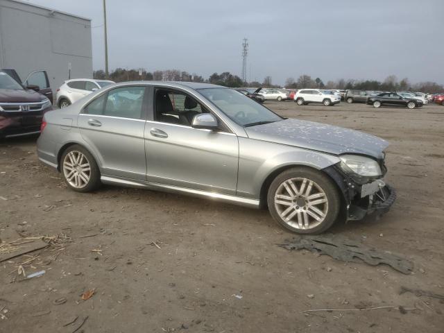 WDDGF81X08F139650 - 2008 MERCEDES-BENZ C 300 4MATIC SILVER photo 4