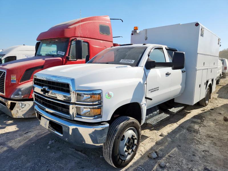 1HTKJPVK0PH076776 - 2023 CHEVROLET SILVERADO WHITE photo 2