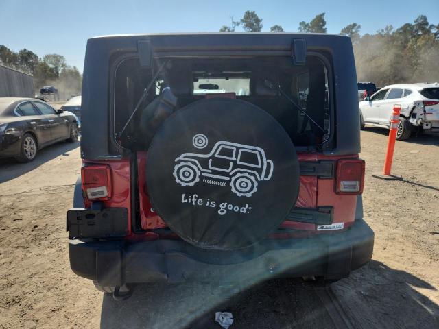 1J4GA2D10BL589055 - 2011 JEEP WRANGLER SPORT 红色 照片 6