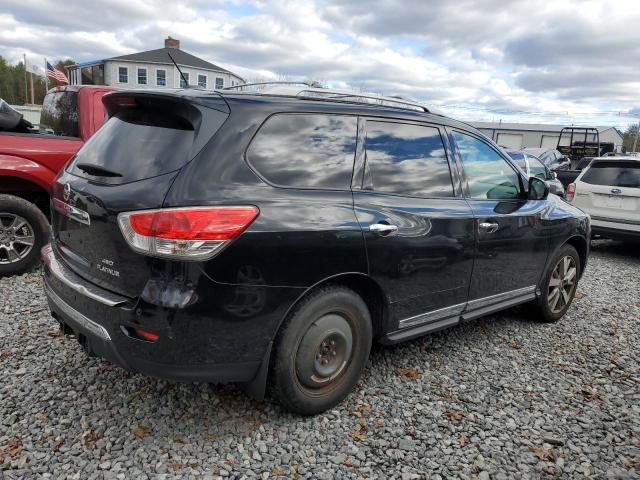 5N1AR2MM3EC680724 - 2014 NISSAN PATHFINDER S BLACK photo 3