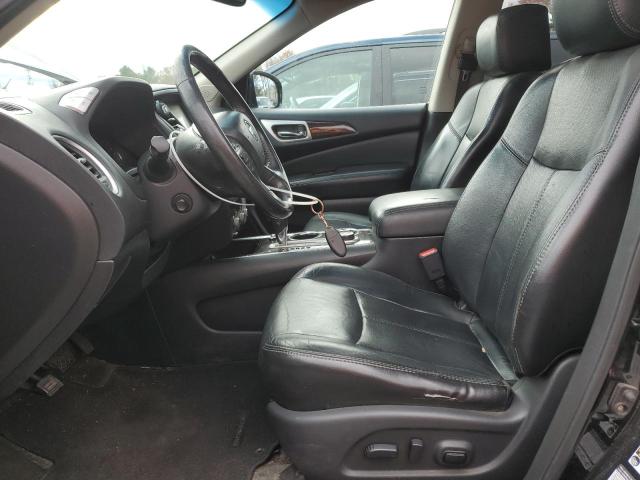 5N1AR2MM3EC680724 - 2014 NISSAN PATHFINDER S BLACK photo 7