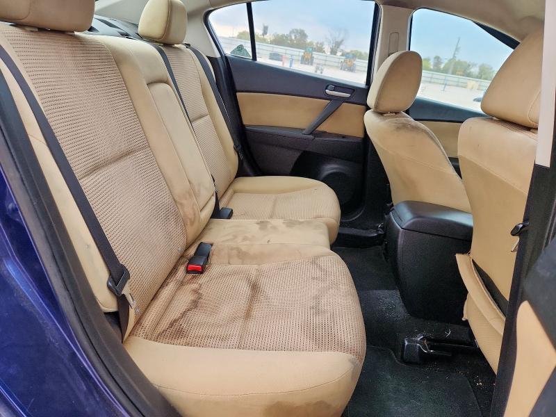 JM1BL1V73C1663685 - 2012 MAZDA 3 I BLUE photo 10