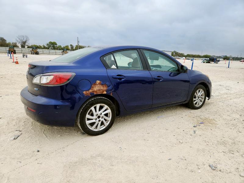 JM1BL1V73C1663685 - 2012 MAZDA 3 I BLUE photo 3