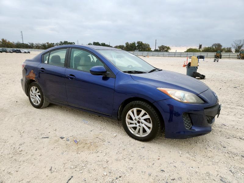 JM1BL1V73C1663685 - 2012 MAZDA 3 I BLUE photo 4