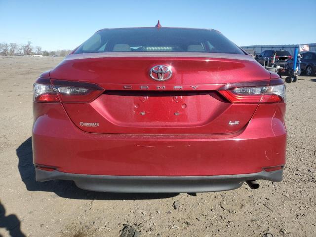 4T1C11AK2NU671116 - 2022 TOYOTA CAMRY LE 红色 照片 6