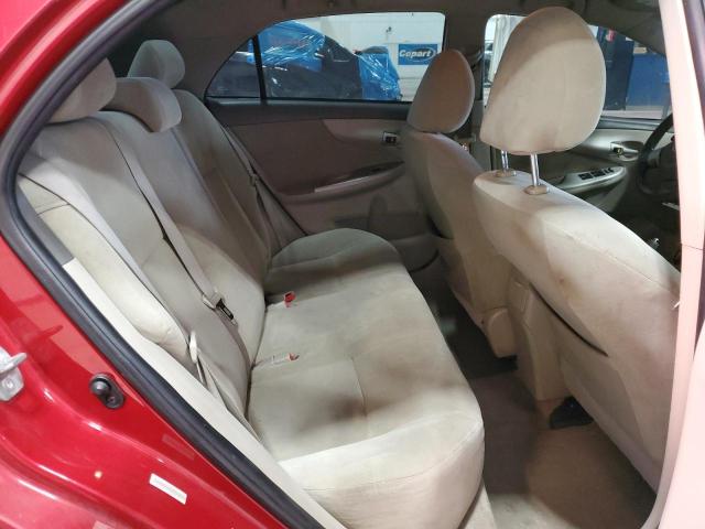 1NXBU4EE1AZ165988 - 2010 TOYOTA COROLLA BASE 勃艮第红 照片 10