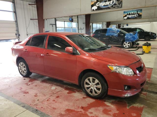 1NXBU4EE1AZ165988 - 2010 TOYOTA COROLLA BASE 勃艮第红 照片 4