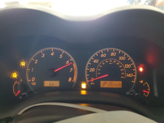 1NXBU4EE1AZ165988 - 2010 TOYOTA COROLLA BASE 勃艮第红 照片 9