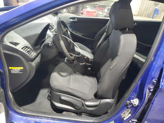 KMHCT5AE4DU091862 - 2013 HYUNDAI ACCENT GLS ლურჯი ფოტო 7