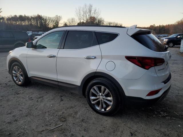 5NMZUDLA2JH071015 - 2018 HYUNDAI SANTA FE S WHITE photo 2