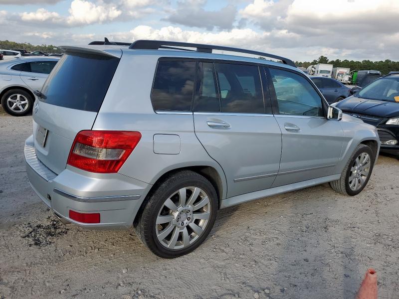 WDCGG5GB5BF568821 - 2011 MERCEDES-BENZ GLK 350 SILVER photo 3