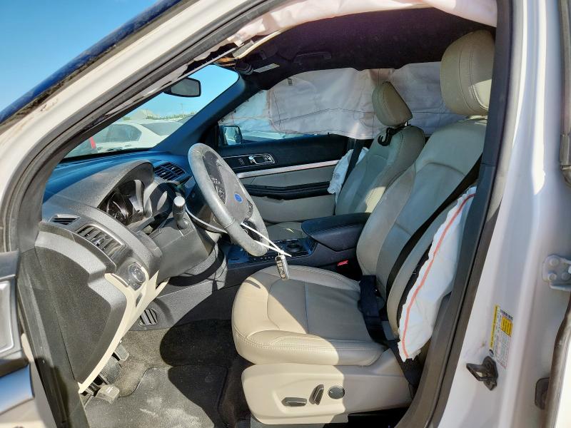 1FM5K7D82JGA66918 - 2018 FORD EXPLORER XLT Білий фото 7