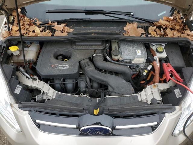 1FADP5EU2HL104141 - 2017 FORD C-MAX SE TAN photo 11